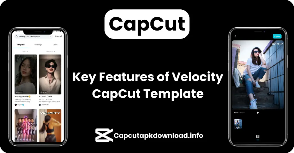 Key Features of Velocity CapCut Template